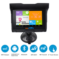 Навигатор Fodsports Мото/Авто, Android, водостойкий,GPS, Wi Fi, 8 ГБ, FM