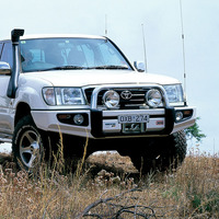 Бампер силовой SAHARA, c установкой для Toyota Land Cruiser 105