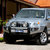 Бампер силовой SAHARA, c установкой для TOYOTA Prado 120 c 2003 - 2009