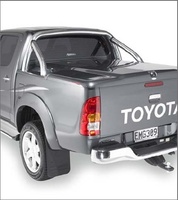 Крышка багажного отсека с дугами Toyota Hilux 2005-15, под покраску (дуги из нерж стали)
