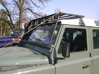 Багажник, с защитой лобового стекла для Land Rover Defender