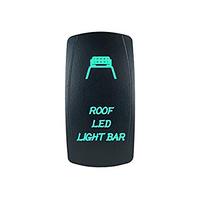 Кнопка включения света Roof LED Light Bar,ТИП 1, BANDC, зеленый